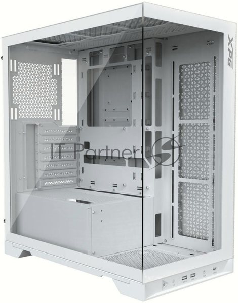 Компьютерный корпус XPG INVADER X белый (INVADERXMTWOF-WHCWW) Mid-Tower, Micro-ATX, Mini-ITX, Standard-ATX, USB 3.2 Gen2 Type-A, USB 3.2 Gen2 Type-C