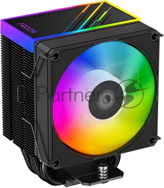 Кулер Cooler ID-Cooling FROZN A400 ARGb черный 92мм алюминий+медь 2200rpm 25.8db 4-pin 180W 123мм