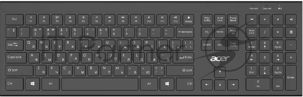 Клавиатура беспроводная Acer OKR300 черный USB (ZL.KBDEE.014)