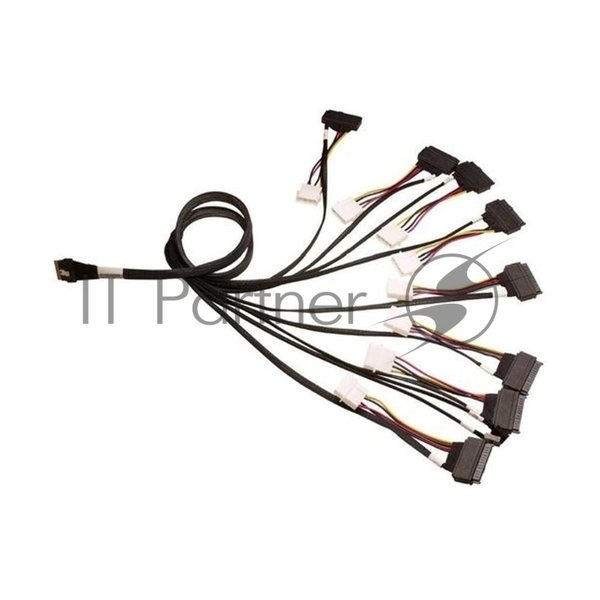 Кабель ACD-60006-ZC Slimline SASx8 (SFF8654) -to- 8x U.3 Direct, 1M, (аналог Broadcom 05-60006-00) 30
