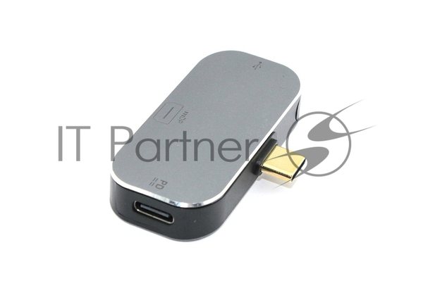 Адаптер Type-C на Mini DisplayPort + USB + PD