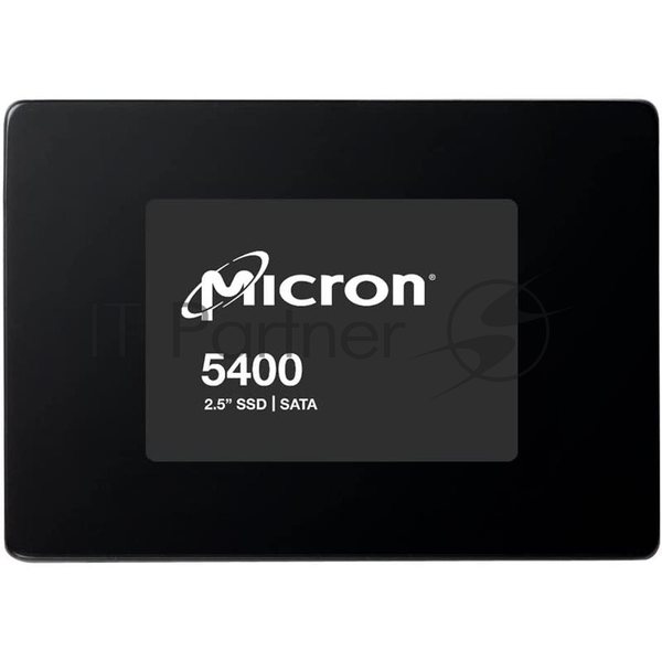 Накопитель SSD Micron 5400PRO 3.84TB SATA 2.5" 3D TLC R540/W520MB/s MTTF 3М 95000/30000 IOP 8410TBW SSD Enterprise Solid State Drive, 1 year, OEM
