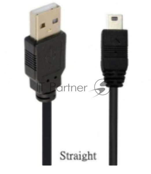 Кабель USB Type A на Mini USB прямой 1,5 м