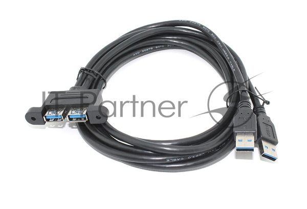 Кабель USB 2.0 для монтажа на корпус 1,5 м