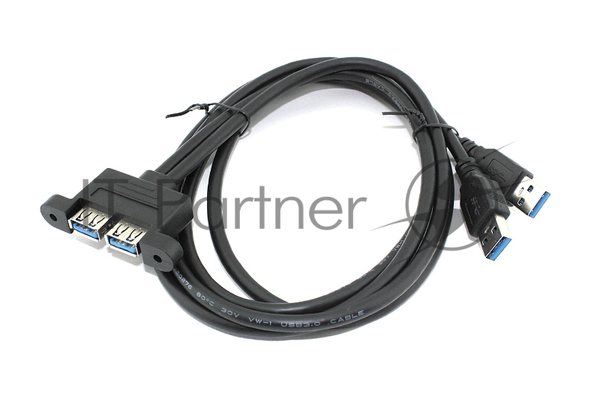 Кабель USB 2.0 для монтажа на корпус 1 м