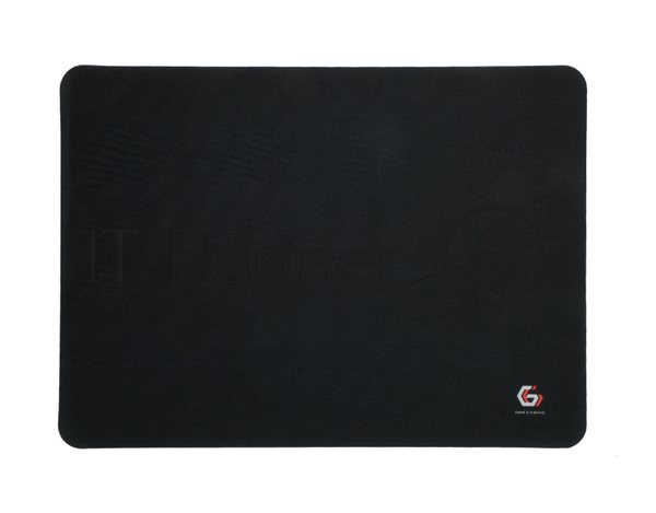Коврик для мыши Gembird MP-35-25-BLACK, черный, 350х250х3мм, ткань/резина, пакет