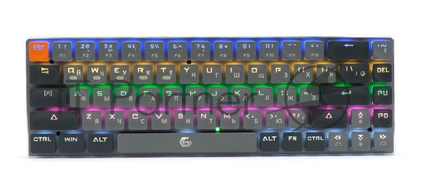Клавиатура беспроводная Gembird KBW-7 Bluetooth, USB серая