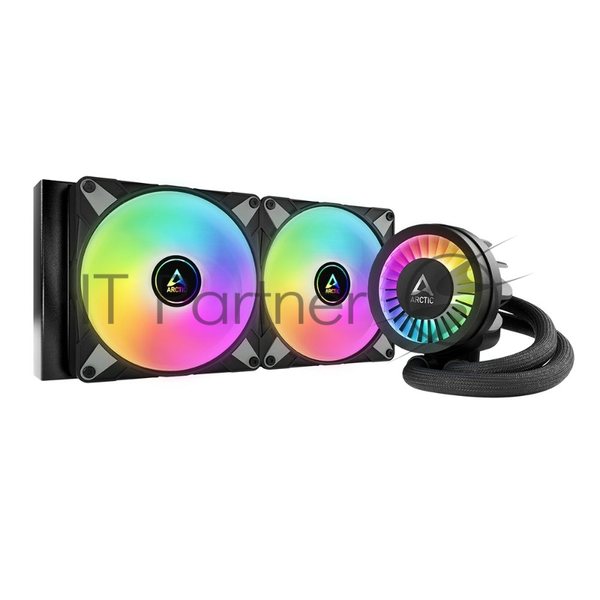 Жидкостная система охлаждения Arctic Liquid Freezer III 280 A-RGB черный, 140 мм, алюминий, 2800 об/мин, 30 дБ, 4 pin, 320 Вт