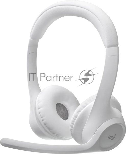 Гарнитура Logitech Zone 300 белый, беспроводная, Bluetooth, до 16 ч