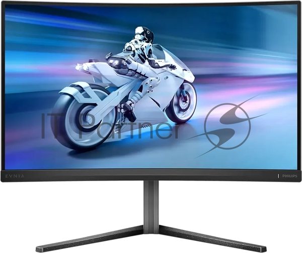 Монитор 27" Philips 27M2C5200W Evnia VA 1920x1080, 280 Гц, 1 мс, 16:9, 300 кд/м2, 2xHDMI, 1xDP, 1x3.5 мм, изогнутый, черный