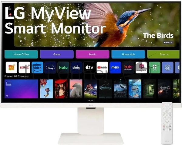 Монитор 31.5" LG 32SR83U-W IPS 3840x2160, 60 Гц, 5 мс, 16:9, 400 кд/м2, 2xHDMI, 1хUSB-C, 3хUSB, белый
