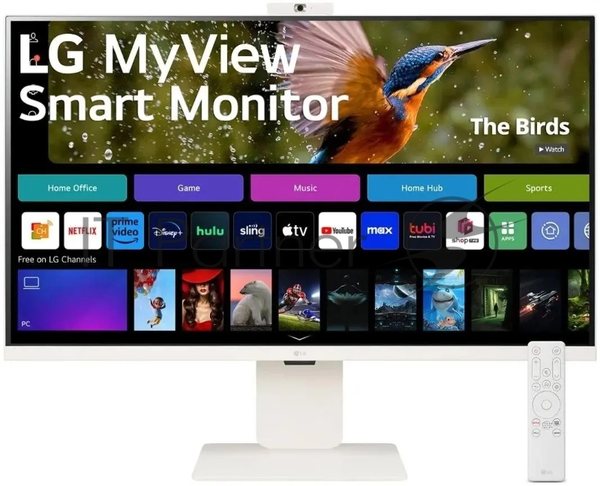 Монитор 31.5" LG 32SR85U-W IPS 3840x2160, 60 Гц, 5 мс, 16:9, 400 кд/м2, 2xHDMI, 1хUSB-C, 3хUSB, белый