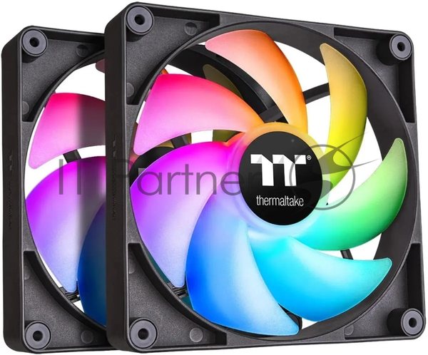 Вентилятор для корпуса Thermaltake CT140 ARGb 140x140x25мм черный 4-pin 30.5dB Ret (CL-F150-PL14SW-A)