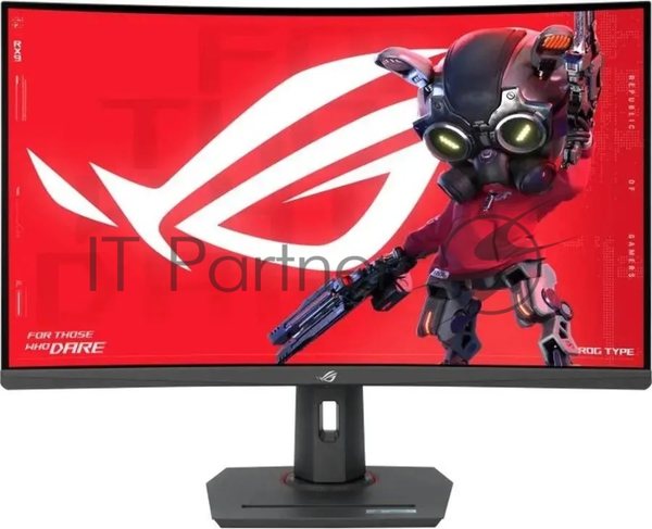 Монитор 31.5" ASUS ROG Strix XG32WCS черный VA 2560x1440, 180 Гц, 1 мс, 16:9, 400 кд/м2, 1xHDMI, 1xDP, 1xUSB-C, изогнутый