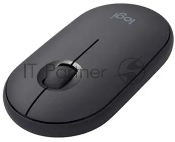 Мышь беспроводная Logitech Pebble 2 M350S графитовый, 4000 dpi, Bluetooth, кнопки - 3