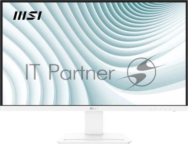 Монитор 27" MSI Pro MP273AW IPS 1920x1080, 100 Гц, 4 мс, 16:9, 300 кд/м2, 1xHDMI, 1xDP, белый
