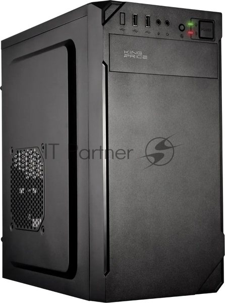 Компьютерный корпус KingPrice KPCC-MN209 черный без БП mATX 1x80мм 2x120мм 2xUSB 2.0 audio