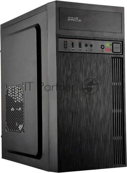 Компьютерный корпус KingPrice KPCC-MN210 черный без БП mATX 1x80мм 2x120мм 2xUSB 2.0 audio