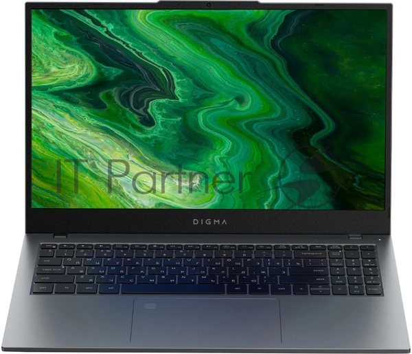 Ноутбук Digma Pro Fortis M Core i3 1215U 8Gb SSD 256Gb Intel UHD Graphics 15.6" IPS FHD (1920x1080) Windows 11 Professional grey WiFi BT Cam 4250mAh (DN15P3-8CXW04)