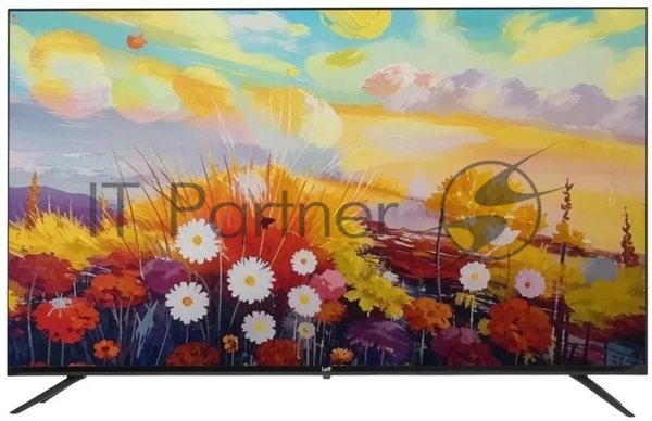 Телевизор LEFF 55" 55U570T черный DLED UHD 60Hz Android 11