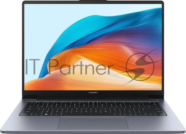 Ноутбук Huawei MateBook D 16 MCLG-X Core i5 13420H 16Gb SSD1Tb Intel Iris Xe graphics 16" IPS (1920x1200) noOS grey space WiFi BT Cam (53014BUY)