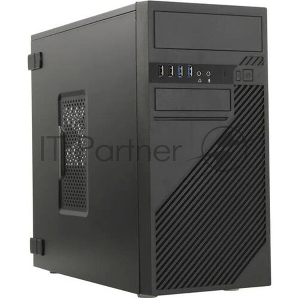 Компьютерный корпус Mini Tower InWin EFS712 Black U3*2+U2*2+A(HD) + front fan holder + Screwless mATX (без блока питания)