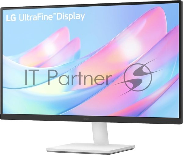Монитор 27" LG UltraFine 27US500-W IPS 3840x2160, 60 Гц, 5 мс, 16:9, 300 кд/м², 2xHDMI, 1xDP, 1x3.5 мм, белый