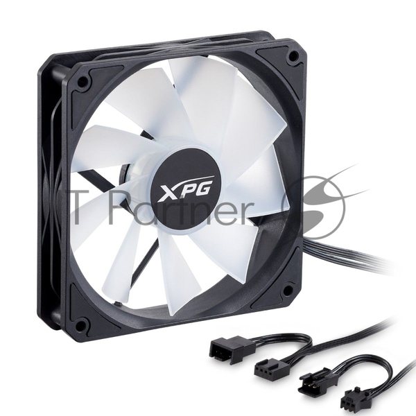 Вентилятор для корпуса ADATA XPG VENTO R 120 ARGb PWM черный, 120 мм, 1600 об/мин, 32 дБ, 4 pin