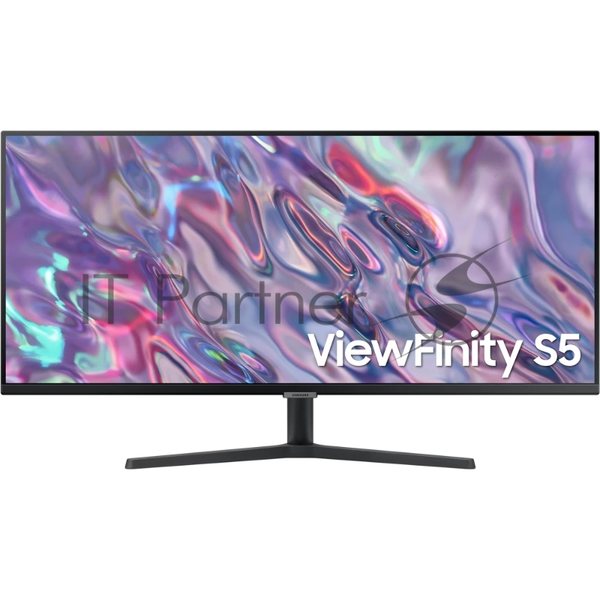 Монитор 34" Samsung ViewFinity S5 S34C500GAIXCI VA 3440x1440, 100 Гц, 5 мс, 21:9, 300 кд/м², 2xHDMI, 1xDP, черный