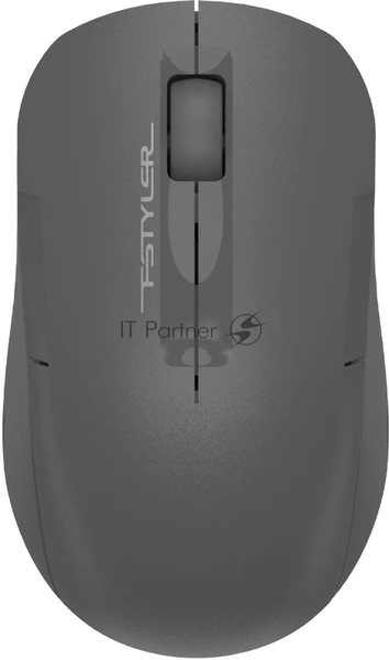 Мышь беспроводная A4Tech Fstyler FG15CS Air2 серый, 1200 dpi, радиоканал, USB, кнопки - 3