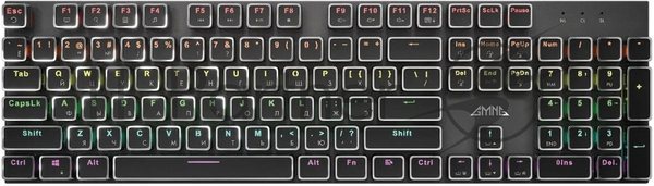 Клавиатура проводная GMNG GG-KB815X (1913914), USB, черный + белый
