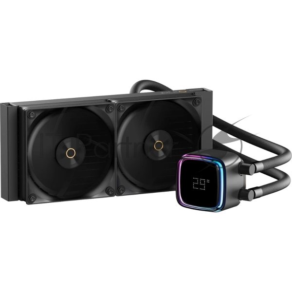 Система жидкостного охлаждения Ocypus Iota L24 BK ARGb черный 280W/All Intel/AMD AM*/Digital display/Screws