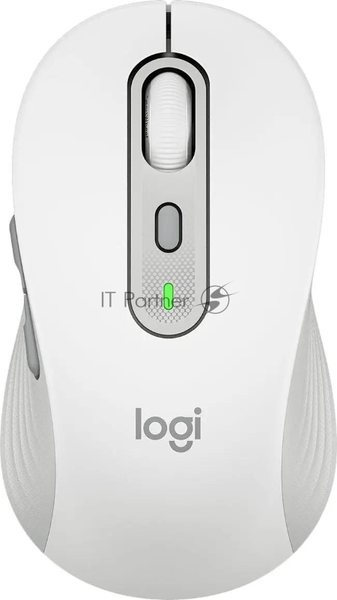 Мышь беспроводная Logitech M750 белый, 4000 dpi, радиоканал, Bluetooth, USB, кнопки - 5