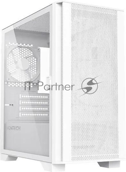Компьютерный корпус Montech AIR 100 LITE белый без БП mATX 2x120мм 1xUSB 2.0 2xUSB 3.0 audio bott PSU