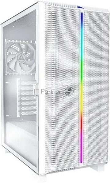 Корпус Montech Sky One Lite, Midi-Tower, белый, 3 x 120 мм