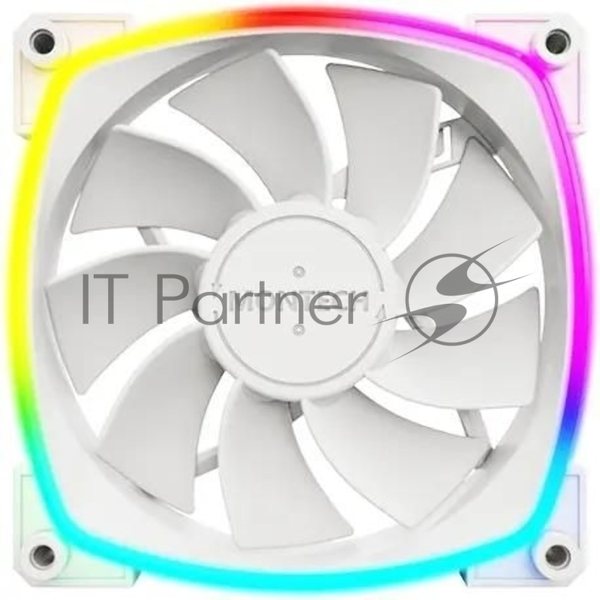 Вентилятор для корпуса MONTECH RX120 PWM белый, 120 мм, 1600 об/мин, 27 дБ, 4 pin