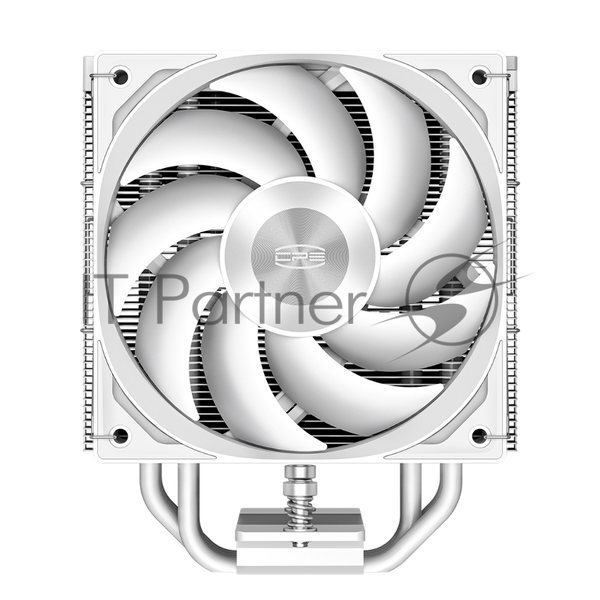 Кулер для процессора PCCooler RZ400 V2 WH белый 120мм алюминий+медь 2000rpm 32db 4-pin 230W 155мм