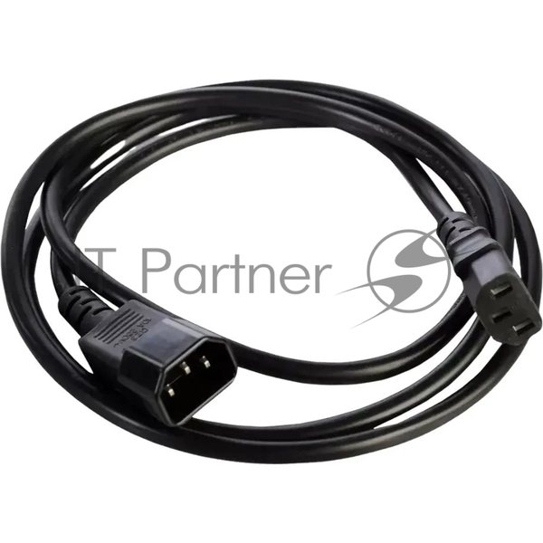 Шнур питания NTSS NTSS-PC13141 C13-С14 проводник.:3x0.75мм2 1м 220В 10А черный