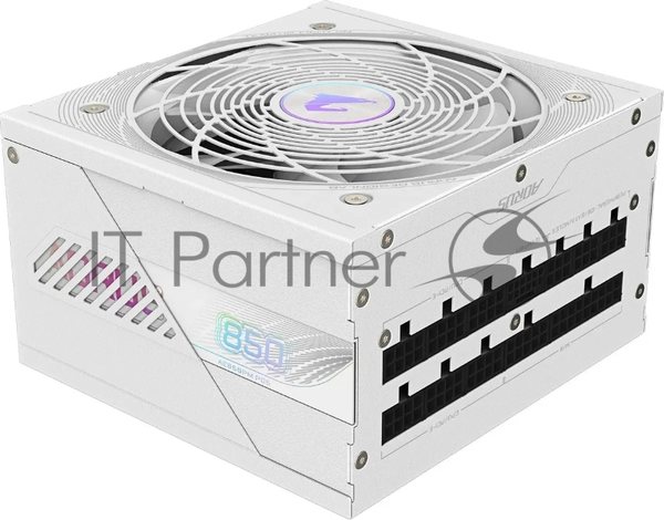 Блок питания Gigabyte ATX 850W GP-AE850PM PG5 ICE Gen.5 80 PLUS platinum (20+4pin) APFC 120мм fan 16xSATA Cab Manag RTL