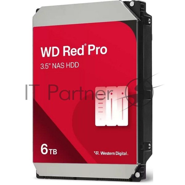 Жесткий диск WD Red Pro 6Tb 3.5" SATA3, 7200rpm, 256MB