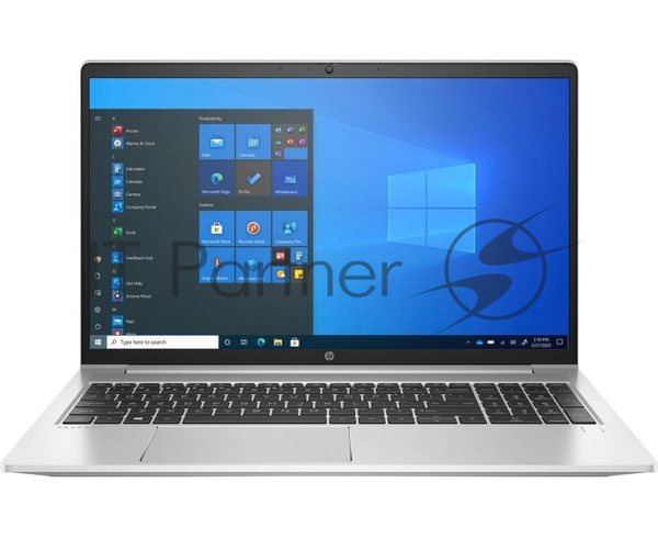 Ноутбук HP ProBook 455 G8 серебристый 45N85ES_16G 15.6" IPS FHD AMD Ryzen 5 5600U/16(8+8)Gb/512Gb SSD/VGA int/FP/noOS