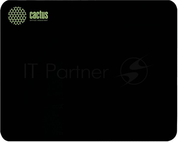 Коврик для мыши Cactus черный 300x250x2мм (CS-MPC-P01M)