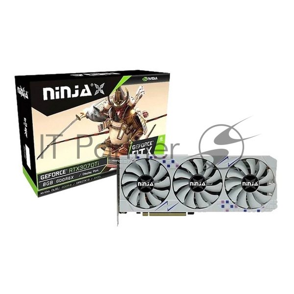 Видеокарта Ninja (Sinotex) RTX 3070Ti 8Gb GDDR6X 256BIT 3xDP HDMI 3FAN RTL