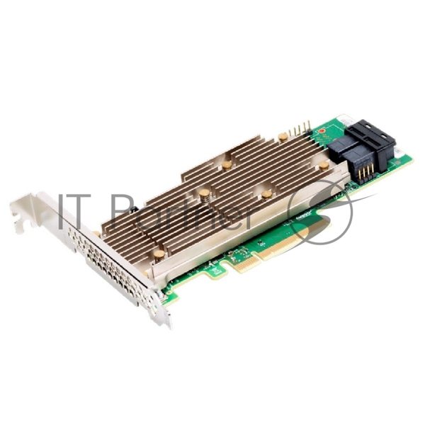 RAID-контроллер Broadcom 9440-8i SGL (05-50008-02/05-50008-02011/03-50008-17011) PCIe 3.1 x8 LP, SAS/SATA/NVMe, RAID 0,1,5,10,50, 8port(2 * int SFF8643), 3408 IOC RTL (R8i) 5