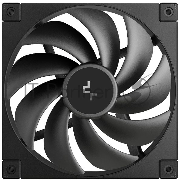Вентилятор для корпуса DEEPCOOL FD14 черный, 140 мм, 1650 об/мин, 25.6 дБ, 4 pin