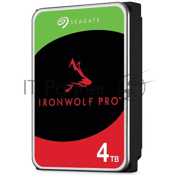 Жесткий диск Seagate 3.5"; 4Tb IronWolf Pro NAS ST4000NT001 SATA 6Gb/s, 7200rpm, 256MB