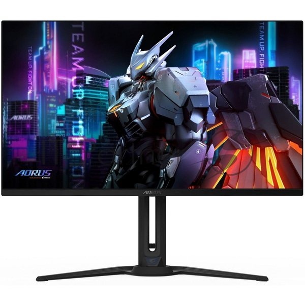 Монитор 31.5" Gigabyte AORUS FO32U2-EK QD-OLED 3840x2160, 240 Гц, 0.03 мс, 16:9, 1000 кд/м², DisplayHDR True Black 400, DP 2.1, HDMI 2.1, USB-C, USB Hub (3x USB 3.2), 3.5 Jack, FreeSync Premium Pro, KVM, динамики (2x5 Вт), черный