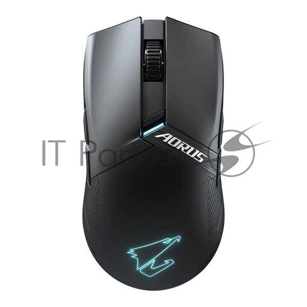 Мышь беспроводная/проводная Gigabyte GM-AORUS M6 черный, 26000 dpi, радиоканал, USB, кнопки - 8