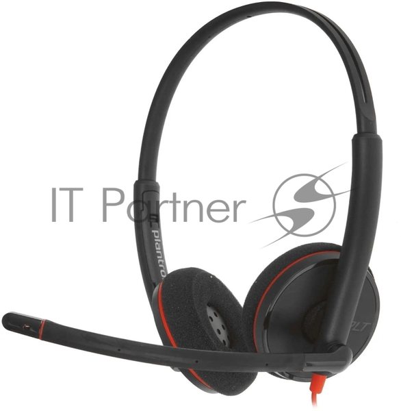 Гарнитура Plantronics Blackwire 3220 чёрный, проводная, USB