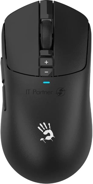 Мышь беспроводная/проводная A4Tech Bloody R72 Ultra черный, 20000 dpi, радиоканал, USB-C, кнопки - 7